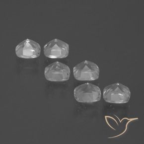 Shop natural 3.16ct Blanc clair Topaze gems, Coussin, from Brésil at GemSelect. In stock, global shipping!