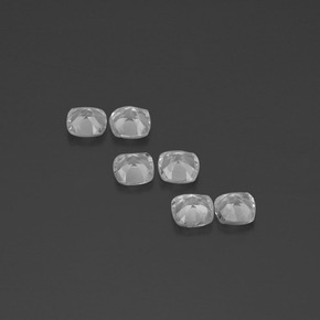 Achetez naturel 2,92ct blanc topaze gems, coupe coussin, en provenance brésil chez gemselect. en stock, livraison internationale!