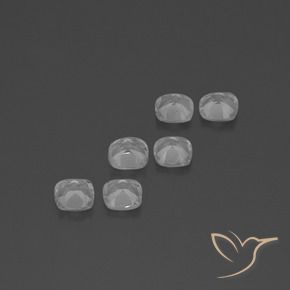 Shop natural 3.03ct Blanc clair Topaze gems, Coussin, from Brésil at GemSelect. In stock, global shipping!