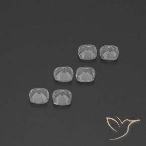 Shop natural 2.78ct Blanc clair Topaze gems, Coussin, from Brésil at GemSelect. In stock, global shipping!