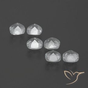 Shop natural 2.80ct Blanc clair Topaze gems, Coussin, from Brésil at GemSelect. In stock, global shipping!
