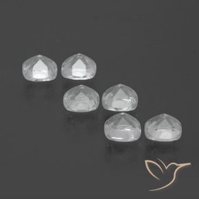 Shop natural 2.75ct Blanc Topaze gems, Coussin, from Brésil at GemSelect. In stock, global shipping!