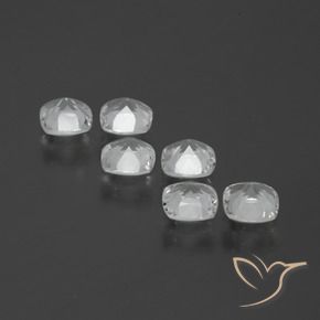 Shop natural 2.69ct Blanc clair Topaze gems, Coussin, from Brésil at GemSelect. In stock, global shipping!