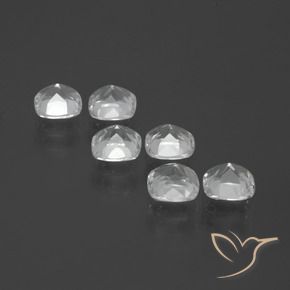 Shop natural 2.91ct Blanc Topaze gems, Coussin, from Brésil at GemSelect. In stock, global shipping!