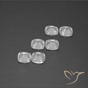 Shop natural 2.68ct Blanc Topaze gems, Coussin, from Brésil at GemSelect. In stock, global shipping!