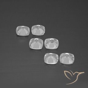 Shop natural 2.85ct Blanc Topaze gems, Coussin, from Brésil at GemSelect. In stock, global shipping!