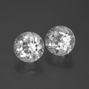 Achetez naturel 5.56ct Blanc Topaze gems, Coupe roude, En provenance Brésil chez GemSelect. En stock, livraison internationale!