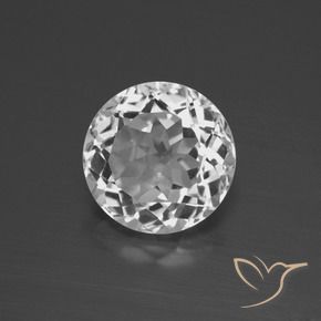 Topaze Blanc clair naturelle Tour, 4.19 ct, VVS-VS