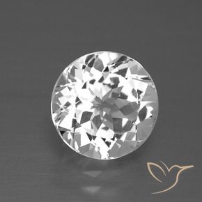 Topaze Blanc clair naturelle Tour, 3.40 ct, VVS-VS