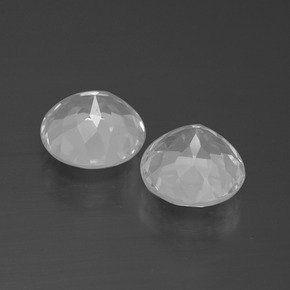 Achetez naturel 6,79ct blanc topaze gems, coupe roude, en provenance brésil chez gemselect. en stock, livraison internationale!
