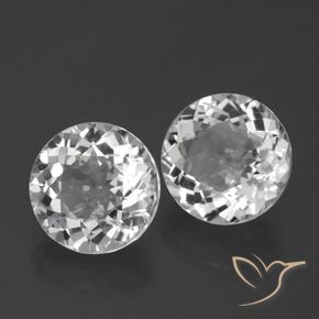 Shop natural 5.38ct Blanc clair Topaze gems, Tour, from Brésil at GemSelect. In stock, global shipping!