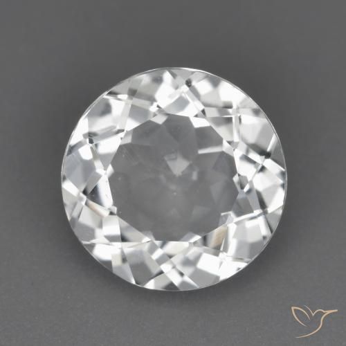 3.08ct Naturel Blanc clair Topaze, Tour, VS