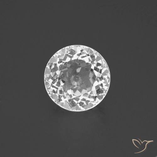 3.88ct Naturel Blanc Topaze, Tour, VS