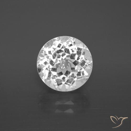 4.43ct Naturel Blanc clair Topaze, Tour, VS