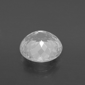 Topaze blanc naturelle coupe roude, 4,05 ct, VVS