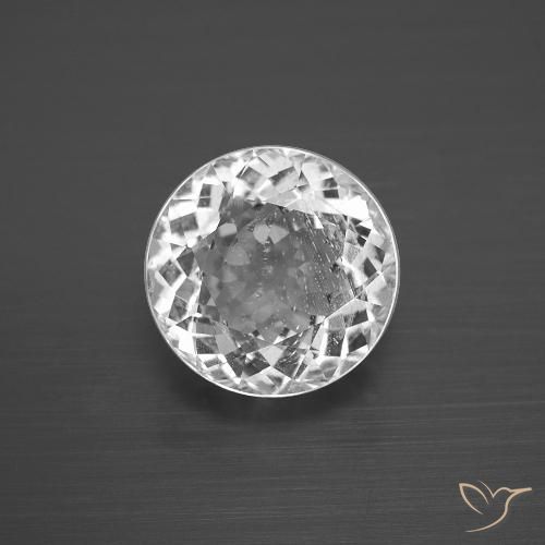 4.30ct Naturel Blanc Topaze, Tour, VS