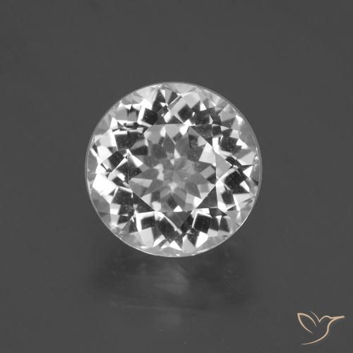 4.59ct Naturel Blanc clair Topaze, Tour, VVS-VS