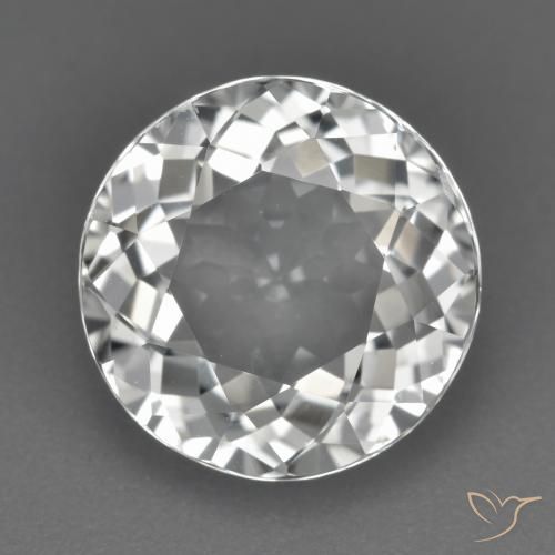5.08ct Naturel Blanc clair Topaze, Tour, VVS-VS
