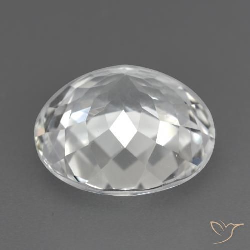 Topaze Blanc clair naturelle Tour, 5.08 ct, VVS-VS