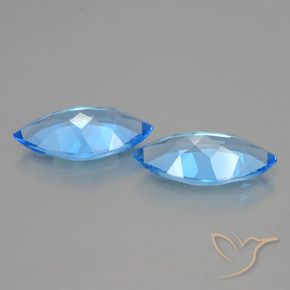 Shop natural 8.14ct Bleu Suisse Topaze gems, Marquise, from Brésil at GemSelect. In stock, global shipping!