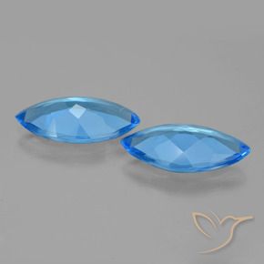 Shop natural 6.53ct Bleu Suisse Topaze gems, Marquise, from Brésil at GemSelect. In stock, global shipping!