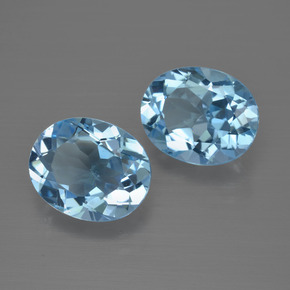 Shop natural 6.20ct Bleu Suisse Topaze gems, ovale, from Brésil at GemSelect. In stock, global shipping!