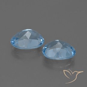 Shop natural 6.30ct Bleu ciel Topaze gems, ovale, from Brésil at GemSelect. In stock, global shipping!