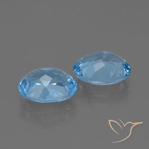 Shop natural 6.58ct Bleu ciel Topaze gems, ovale, from Brésil at GemSelect. In stock, global shipping!