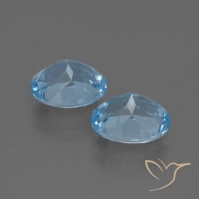 Shop natural 6.91ct Bleu ciel Topaze gems, ovale, from Brésil at GemSelect. In stock, global shipping!