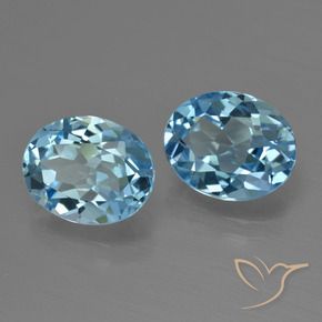 Shop natural 6.03ct Bleu ciel Topaze gems, ovale, from Brésil at GemSelect. In stock, global shipping!