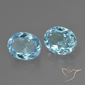 Shop natural 6.98ct Bleu ciel Topaze gems, ovale, from Brésil at GemSelect. In stock, global shipping!