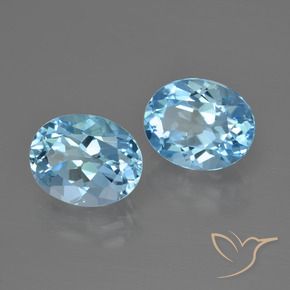 Shop natural 7.09ct Bleu ciel Topaze gems, ovale, from Brésil at GemSelect. In stock, global shipping!