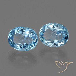 Shop natural 6.98ct Bleu ciel Topaze gems, ovale, from Brésil at GemSelect. In stock, global shipping!