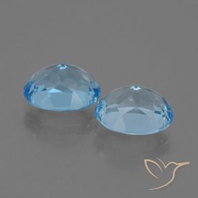 Shop natural 6.98ct Bleu ciel Topaze gems, ovale, from Brésil at GemSelect. In stock, global shipping!