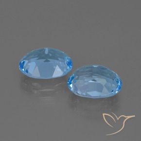 Shop natural 6.14ct Bleu ciel Topaze gems, ovale, from Brésil at GemSelect. In stock, global shipping!