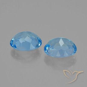 Shop natural 6.39ct Bleu ciel Topaze gems, ovale, from Brésil at GemSelect. In stock, global shipping!