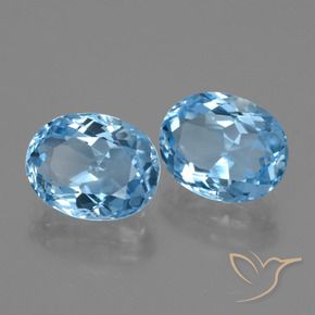 Shop natural 6.77ct Bleu ciel Topaze gems, ovale, from Brésil at GemSelect. In stock, global shipping!