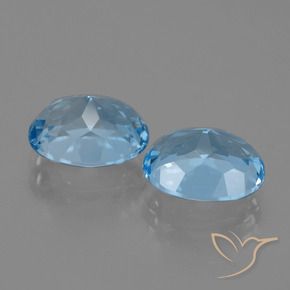 Shop natural 6.77ct Bleu ciel Topaze gems, ovale, from Brésil at GemSelect. In stock, global shipping!
