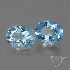 Shop natural 6.17ct Bleu ciel Topaze gems, ovale, from Brésil at GemSelect. In stock, global shipping!