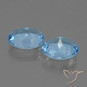 Shop natural 6.07ct Bleu ciel Topaze gems, ovale, from Brésil at GemSelect. In stock, global shipping!