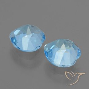 Shop natural 6.23ct Bleu Suisse Topaze gems, Cœur, from Brésil at GemSelect. In stock, global shipping!