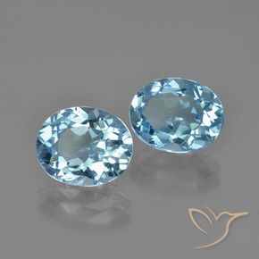 Shop natural 6.21ct Bleu ciel Topaze gems, ovale, from Brésil at GemSelect. In stock, global shipping!