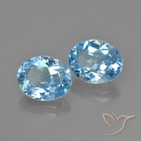 Shop natural 5.73ct Bleu ciel Topaze gems, ovale, from Brésil at GemSelect. In stock, global shipping!