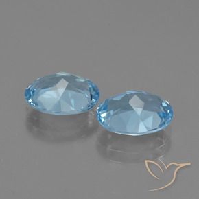 Shop natural 5.73ct Bleu ciel Topaze gems, ovale, from Brésil at GemSelect. In stock, global shipping!