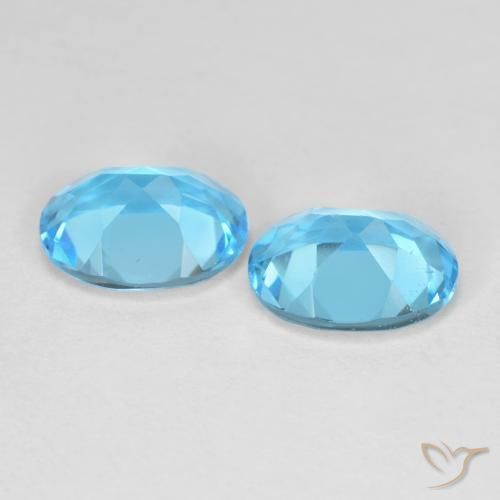 Shop natural 4.33ct Bleu Suisse Topaze gems, ovale, from Brésil at GemSelect. In stock, global shipping!