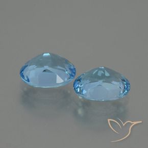 Shop natural 6.93ct Bleu ciel Topaze gems, ovale, from Brésil at GemSelect. In stock, global shipping!