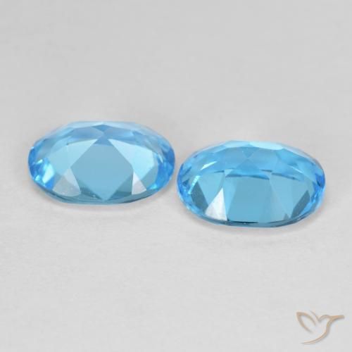 Shop natural 4.28ct Bleu Suisse Topaze gems, ovale, from Brésil at GemSelect. In stock, global shipping!