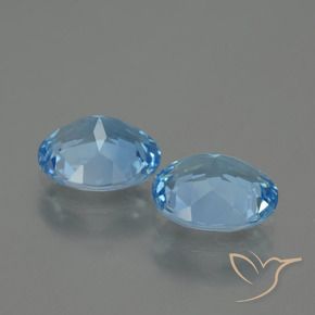Shop natural 5.93ct Bleu ciel Topaze gems, ovale, from Brésil at GemSelect. In stock, global shipping!