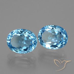 Shop natural 6.81ct Bleu ciel Topaze gems, ovale, from Brésil at GemSelect. In stock, global shipping!