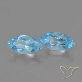 Shop natural 2.64ct Bleu ciel Topaze gems, Marquise, from Brésil at GemSelect. In stock, global shipping!